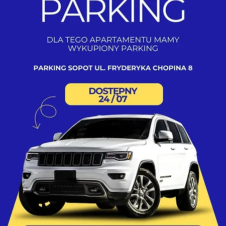 Family Station Sopot, Free Parking - Agapella 아파트 소포트